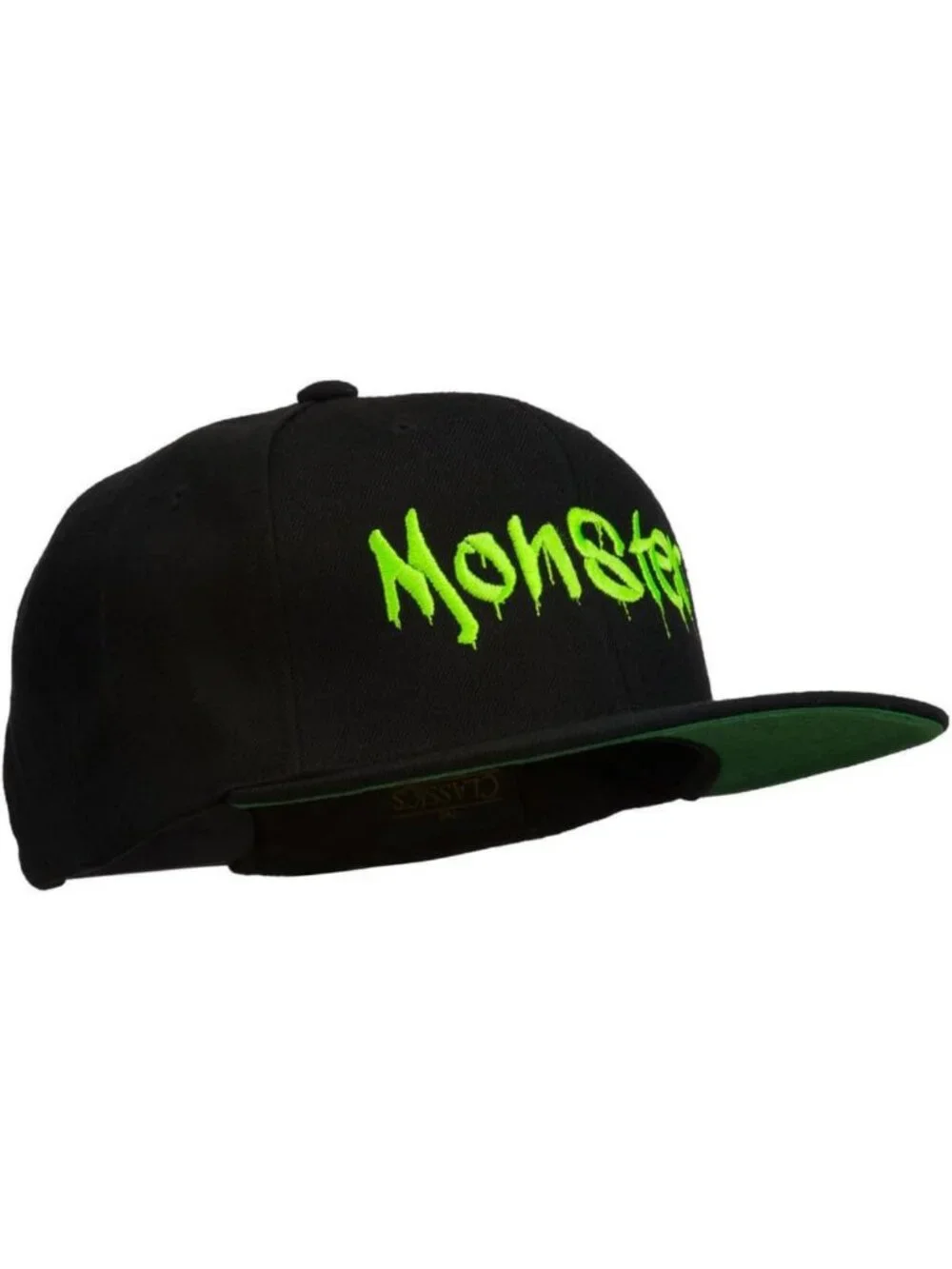 Embroidered Halloween Monster Snapback Cap | Fun Costume Accessory